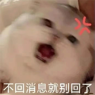 毫不示弱版表情包 不回消息就别回了