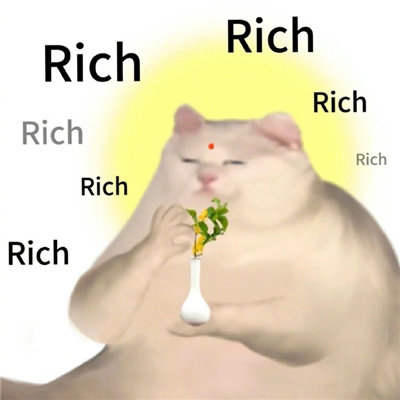 发财猫猫爱财表情包 钱辈拜托了我真的很需要你