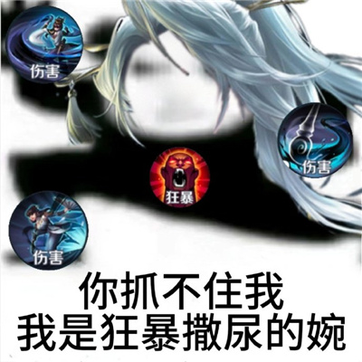 王者荣耀版你抓不住我表情包 王者荣耀笑死人的斗图表情