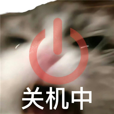 适合自己电量状态表情包 我的大脑30秒即将关机