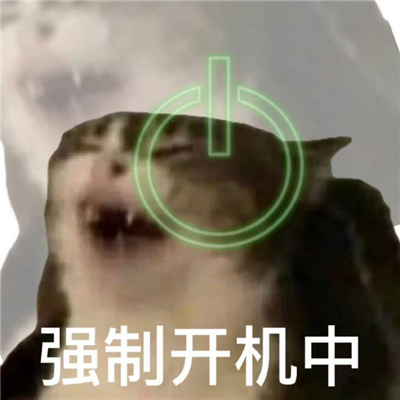 适合自己电量状态表情包 我的大脑30秒即将关机