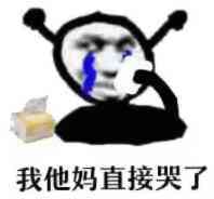 我他妈直接哭了