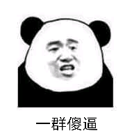 一群傻逼