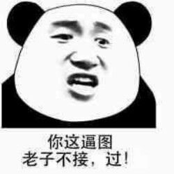 你这逼图老子不接，过！