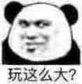 玩这么大？