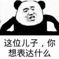 这位儿子，你想表达什么