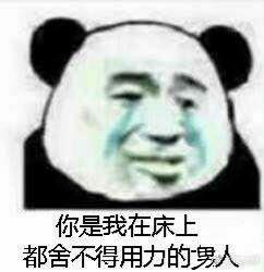 你是我在床上都舍不得用力的男人